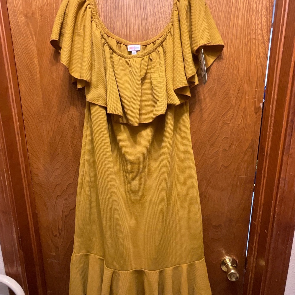 LuLaRoe - CiCi - 2XL - Gold - NWT